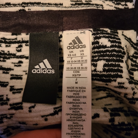 Adidas Womens Black Zne Pulse Knit Coverup Jacket - Picture 3 of 4